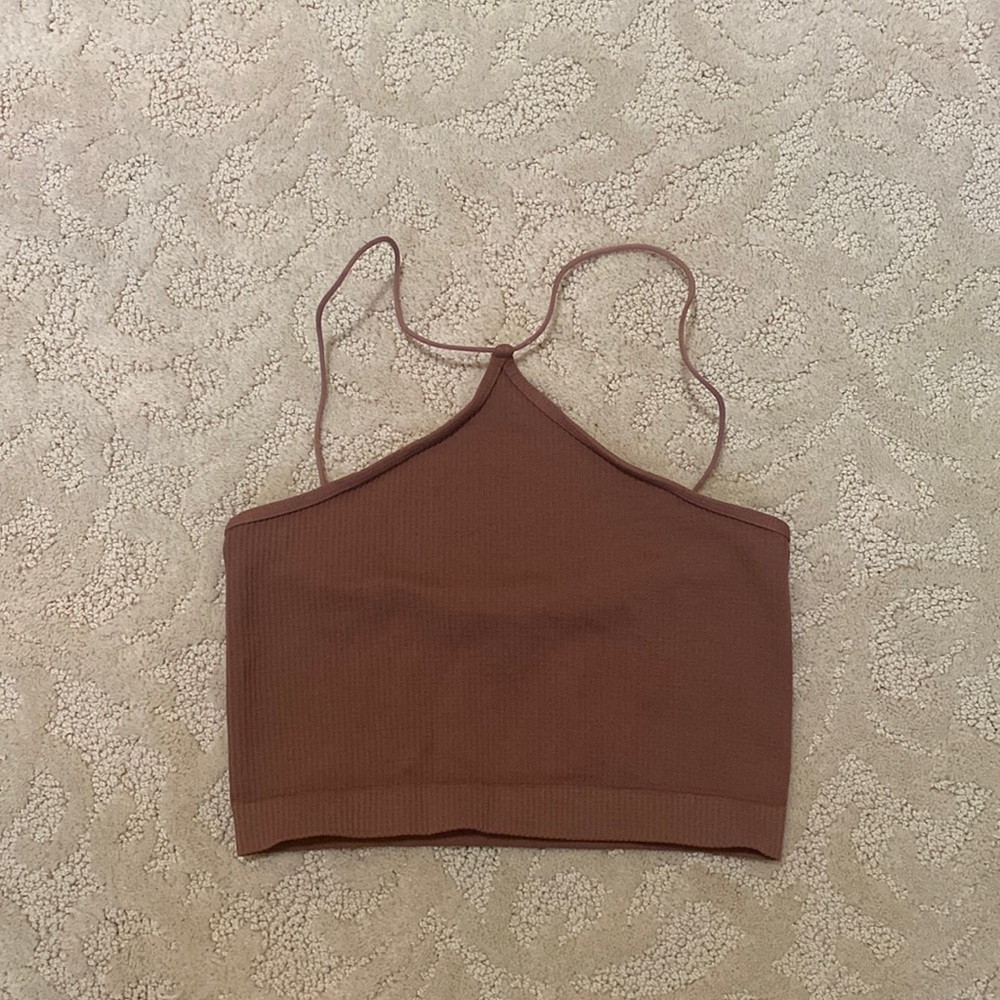 Tilly’s ribbed cropped tank (XS/S)